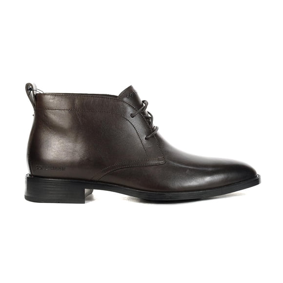 Cole Haan Men's Hawthorne Dark Chocolate Leather Chukka Boots C38730 - 12