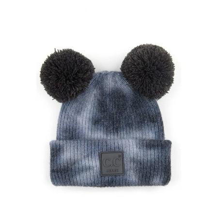 CC Baby Pom Pom Tie-Dye Beanie