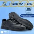thumbnail image 3 of Shoes for Crews Freestyle II Men's Slip Resistant Work Shoes, Water Resistant, Black, 3 of 6