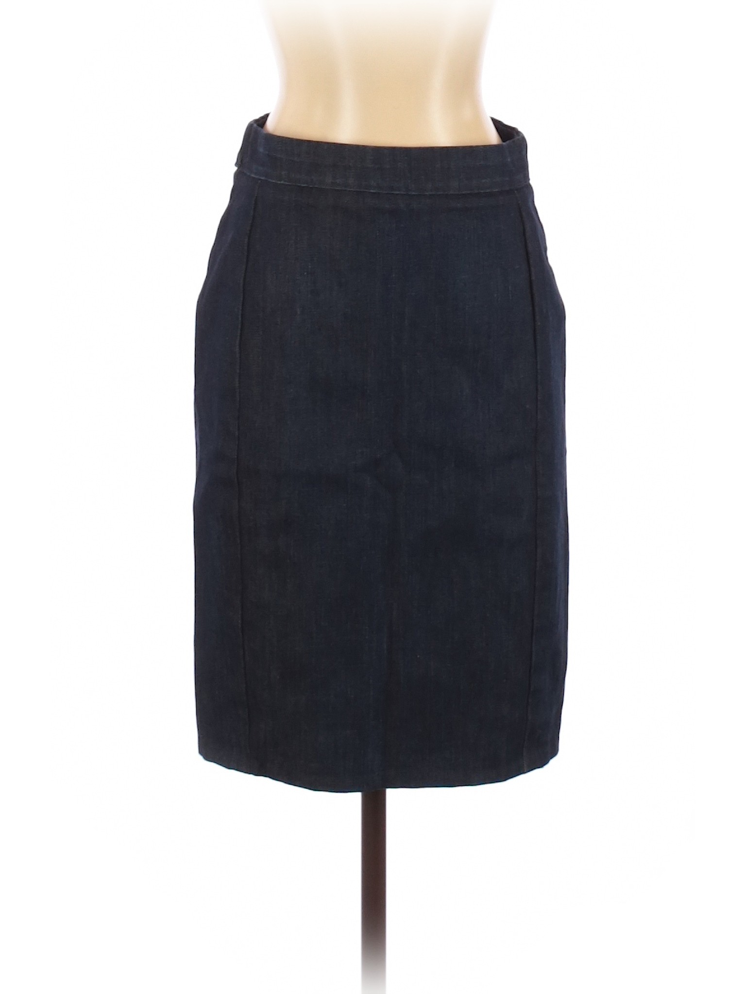 j crew denim skirt