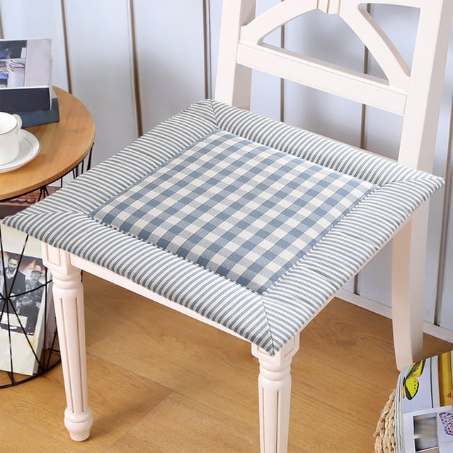 Xihbxyly Cojín de Asiento con Relleno de Espuma Suave, Cómodo para Silla de Comedor y Sala de Estar, Multiusos para Sentarse En El Suelo, Soporte Cómodo para Adultos, Lavable a Máquina, Tamaño de 16