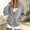 Gray, variant on jjayotai Womens V Neck Button down Cardigan Sweatshirt Oversized Long Sleeve Open Front Loose Fitted Jacket with Pockets