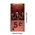 thumbnail image 3 of Creepy Skeleton Halloween Banner Scary Carnival Decoration Horror Theme Spooky Event Decor for Halloween Party Haunted House Outdoor Indoor, 3 of 8