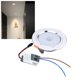 thumbnail image 1 of Luz De Techo LED De Montaje Empotrado, Lámpara De Techo LED De 9 W, Detección De Cuerpo Infrarrojo, CA 85-265 V, 120 Grados Para Pasillo, 1 of 7