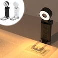 thumbnail image 1 of Luz de Lectura Recargable Por Usb | Mini Marcapáginas Portátil con Luz | Luz de Pinza para Libros Que Cuida La Vista | Luz de Lectura con Brillo Ajustable - Plástico Negro, 5V 5W, Batería de 700Mah,, 1 of 6
