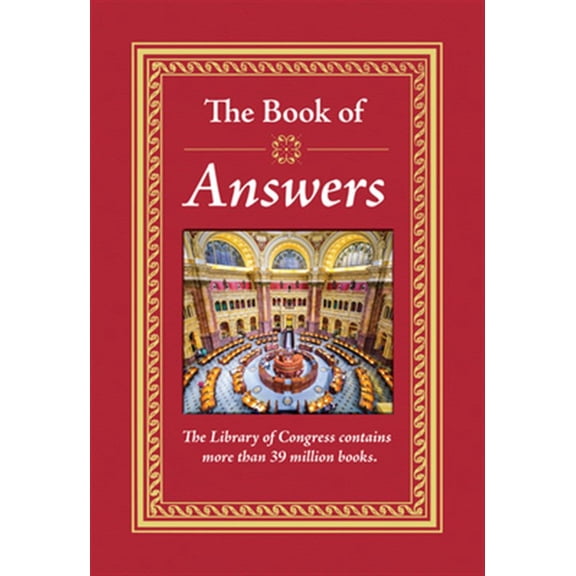 Pre-Owned The Book of Answers: Big Book of Questions & Fascinating Facts Hardcover Gift for Trivia Buffs, Curious Minds, Adults, Dad & Knowledge Seekers (Hardcover) 1645581322 9781645581321