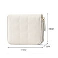 thumbnail image 6 of FTjfrsbc Fashion Women Wallet Short Coin Purse Mini Coin Card Money Holder (White), 6 of 7