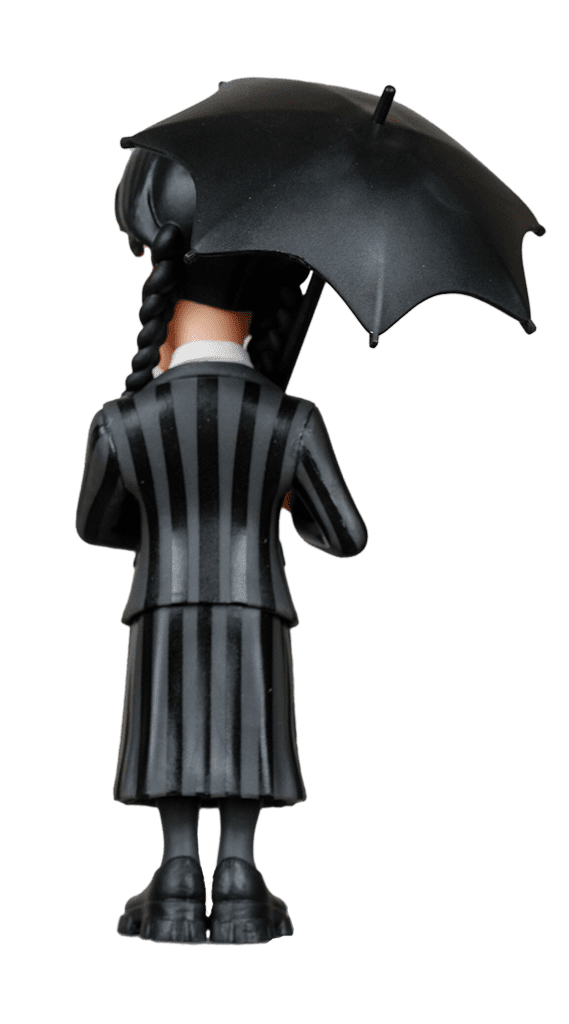 12 cm (4 inch) Minix Collectible Figurine Wednesday - Wednesday (umbrella)