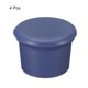 thumbnail image 3 of Tapas de botella de silicona Uxcell de 26mm/1.02" ID reutilizables, tapa selladora azul, paquete de 4, 3 of 5