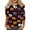 Light Purple, variant on WTOBBY Women's Round Neck 3/4 Sleeve Halloween Print Casual T-Shirt Top Loose Fit Blouse for Fall Seasonal Wear and Everyday Fashion Outfits,Black L