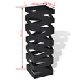 thumbnail image 4 of Support de Rangement pour Parasol Carré Noir, Bâton de Marche en Acier 48.5 cm, 4 of 4