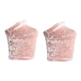 thumbnail image 2 of 2 protectores para zapatos de stripper para baile en barra, fundas protectoras para tacones de 20 cm, fáciles de instalar, con agarre, accesorios para Rosa S, 2 of 7