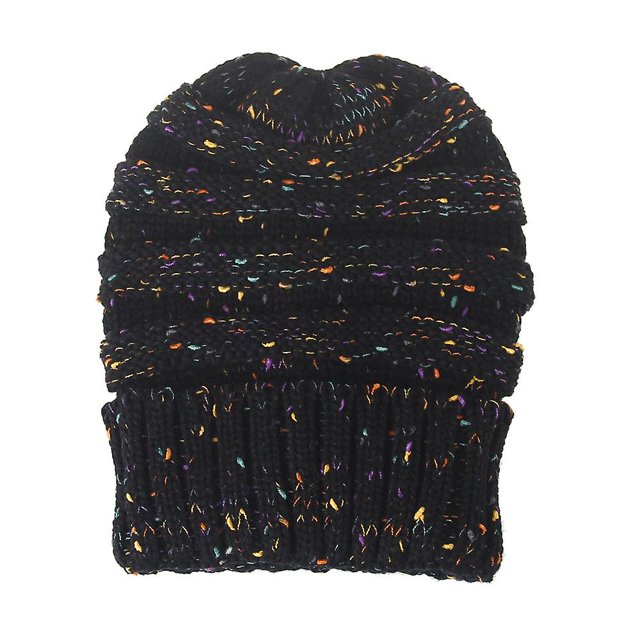Buff Gorro de Punto Kim Black de Forro Polar para Mujer, Negro, Talla única EU