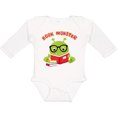 thumbnail image 3 of Inktastic Book Monster Boy Boys or Girls Long Sleeve Baby Bodysuit, 3 of 5