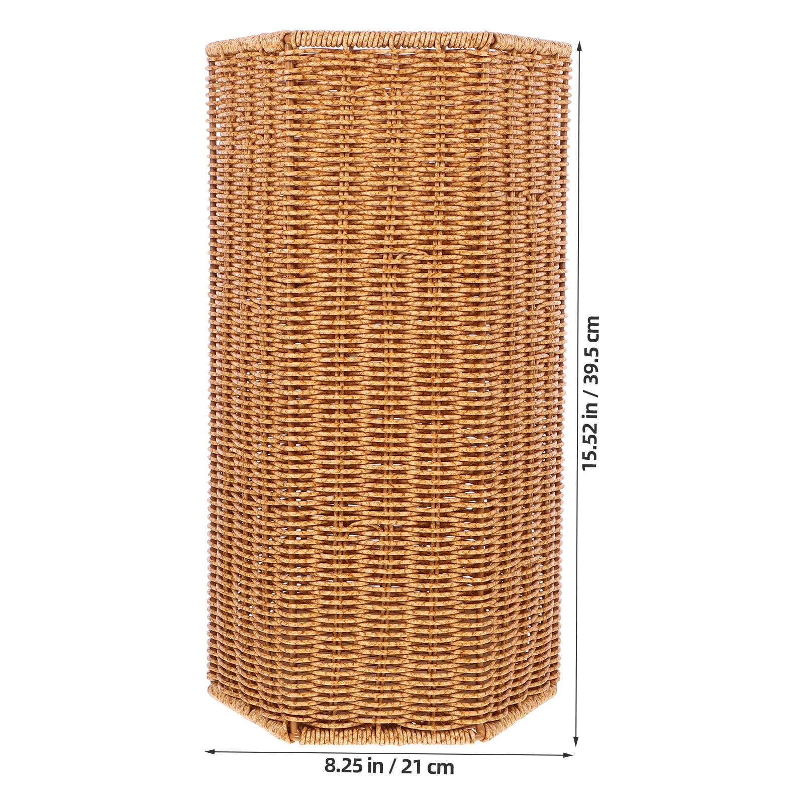 FRCOLOR Household Umbrella Bucket Woven Umbrella Stand Holder Modern Style Umbrella Storage Bucket
