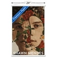 thumbnail image 3 of Shawn Mendes - Floral Wall Poster with Wooden Magnetic Frame, 22.375" x 34", 3 of 3