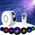 thumbnail image 1 of Star Night Light Projector, 15 Lighting Modes 7 Lighting Effects Sky Galaxy Projector LED Nebula Cloud Light with Remote Control for Party Home Theater, Kids Baby Adult Bedroom, 1 of 7