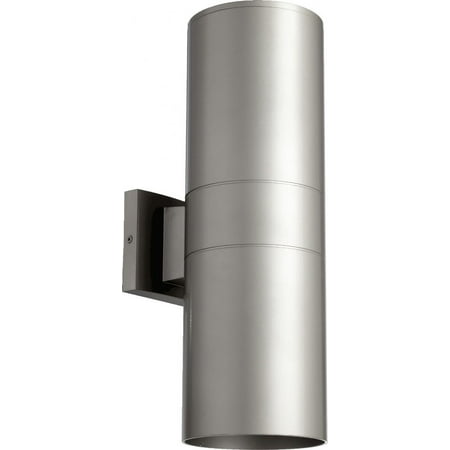 2 Light Outdoor Wall Lantern in Contemporary Style-17.25 inches H X 5.75 inches W-Graphite Finish Bailey Street Home 183-Bel-1861729