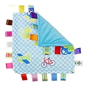 Taggies Colors & Style Lovey Security Blanket,  Let's Go Cars