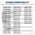 thumbnail image 2 of VIVO Black Heavy Duty Desk Clamp for Monitor Mount Stand | Sturdy 4 Inch C-clamp, 2 of 4