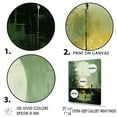 thumbnail image 3 of Designart "Reflective Moonlit Moss Mystery I" Moon Canvas Art Print, 3 of 7