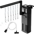 thumbnail image 1 of One-Piece Water Flow Aquarium Filter 4W 300L/H Internal Fish Tank Filter Aquarium Pump Filter with Fish Filter, 1 of 5