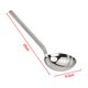 thumbnail image 2 of Comfortable Handle 304 Stainless Steel Spoon Dining Table 18.8*9.2cm 7.41*3.62 Inches Short Handle Spoon Easy To Clean, 2 of 11