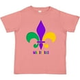 thumbnail image 3 of Inktastic Mardi Gras Fleur De Lis Girls Toddler T-Shirt, 3 of 5