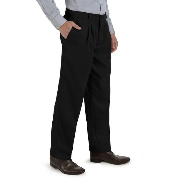 Pantalon de Vestir Casual Para Hombre Uni Corte Recto Walmart en linea