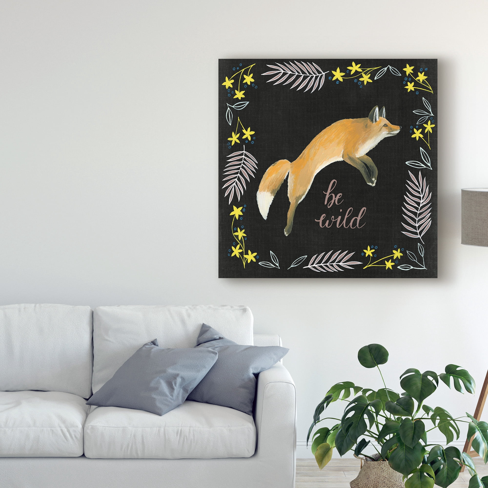 Trademark Fine Art 'Woodland Adventure II' Canvas Art by Grace Popp