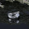 thumbnail image 6 of 1ct Princess Cut AAA Cz Handmade Band Women's 925 Silver Engagement Ring Sz 6-10, 6 of 6