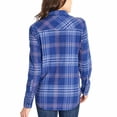 thumbnail image 2 of NEW!!! Orvis Womens Stretch Flannel Button Down Shirt (Logan Plaid & Small), 2 of 3