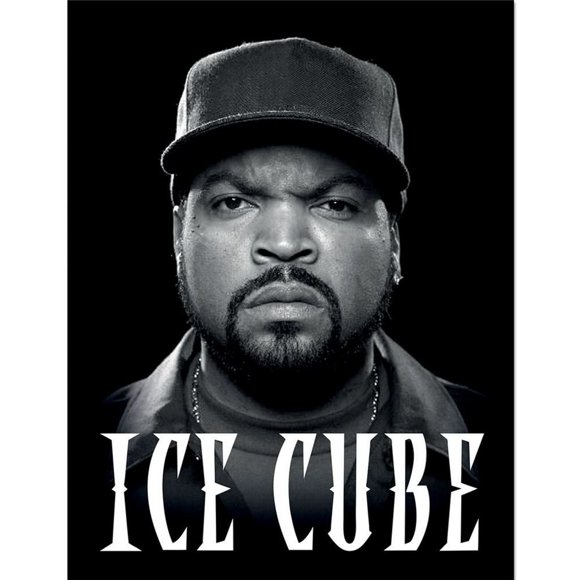 Ice Cube Headshot Framed Poster