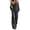 Black, variant on vdgthytj 2 Piece Sets for Women Striped Long Sleeve off Shoulder Tops Wide Leg Pants Fall Casual Loungewear Outfits(X-Small,Yellow)