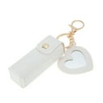 thumbnail image 5 of Unique Bargains 1 Pc Fashion Lipstick Bag with Mirror Handbag Charm Bag Accessories White, 5 of 5
