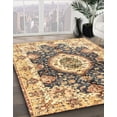 thumbnail image 2 of Ahgly Company Indoor Rectangle Abstract Mustard Yellow Abstract Area Rugs, 8' x 10', 2 of 6