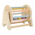 thumbnail image 1 of Wooden Rattle Rolling Drum Cylinder Rolling Drum Wooden Roller  Ball Cylinder Rolling Drum Wooden Rattle Rolling Drum Logic Thinking Hand Eye Coordination Safe Wood Durable, 1 of 8