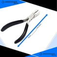thumbnail image 5 of OdontoMed2011 1 Pc Stainless Steel Professional Grooved Smooth Closing Pliers Black Pvc Grip Jewelry Tools, 5 of 7