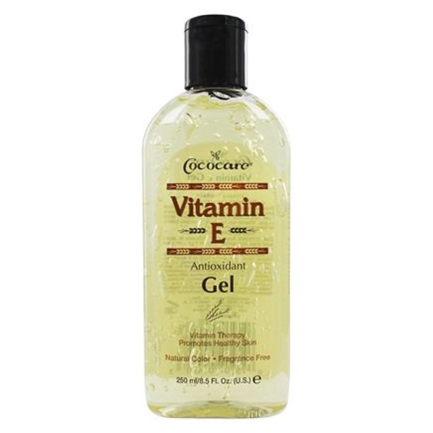 Vitamin E Antioxidant Gel Fragrance Free 8.5 oz. by Cococare (pack of