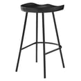 thumbnail image 5 of Modway Concord Backless Wood Counter Stools - Set of 2 in Black, 5 of 10