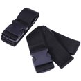 thumbnail image 4 of 4 Pcs Sangle de Valise de Voyage Accessoires de Voyage (Noir), 4 of 7