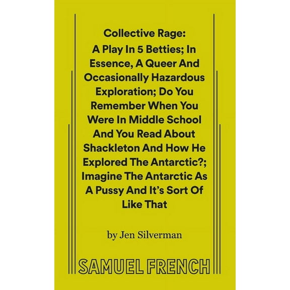 Collective Rage: A Play in Five Betties, (Paperback)