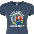 thumbnail image 3 of Disney Brave - Merida Your Fate Is Your Own - Juniors Fitted Graphic T-Shirt, 3 of 5