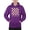 Purple, variant on Scorpio Zodiac - Emoji Scorpion Graphic Men's Hoodie