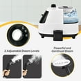 thumbnail image 4 of Costway 1750W Garment Steamer W/ 2L Detachable Water Tank & 2-Level Steam Adjustment, 4 of 10