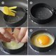 thumbnail image 5 of Anillos para huevos, paquete de 4 anillos de acero inoxidable para cocinar huevos, plancha antiadherente para panqueques, molde para panqueques para freír huevos y tortillas, 5 of 5