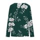 thumbnail image 4 of Ailaofu Long Sleeve Shirts for Women Fall Fashion Basic Trendy V-neck Floral Printed Casual Tops, 4 of 5
