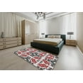 thumbnail image 4 of Ahgly Company Indoor Rectangle Patterned Gray Novelty Area Rugs, 7' x 9', 4 of 6