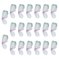 thumbnail image 2 of 20 papeles de regalo para ramos de flores con forma de mariposa. Verde, 2 of 9