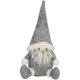thumbnail image 1 of Muñeca sin rostro Navidad decorativa Papá Noel Adorno de tela Muñeca hecha a mano para decoración navideña, Gris seitruly HA000596-01, 1 of 6